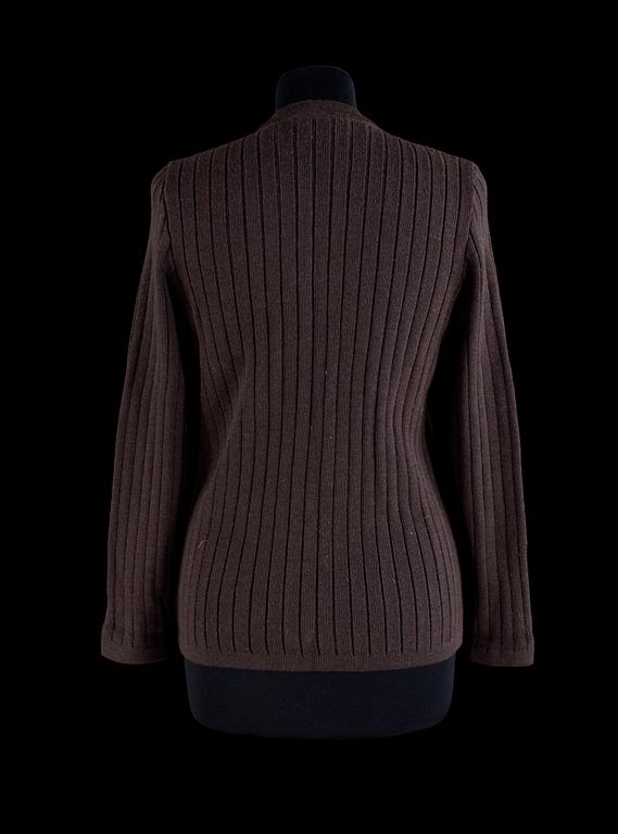 A cardigan by Celine.