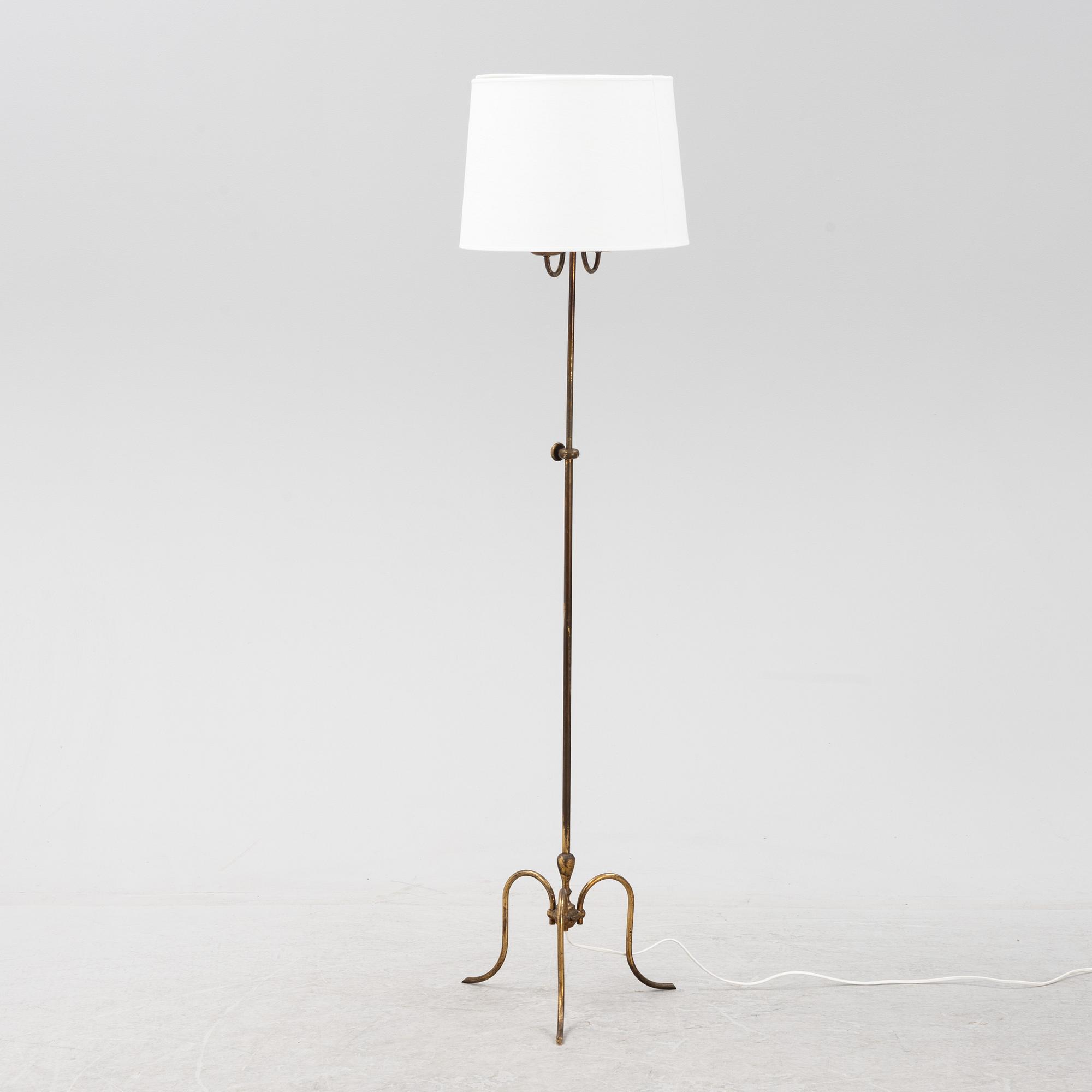 A floor light, probably Italy, mid 20th Century.