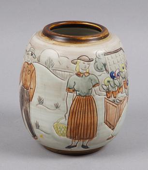 VAS, keramik, Gertrud Lönegren, Rörstrand.