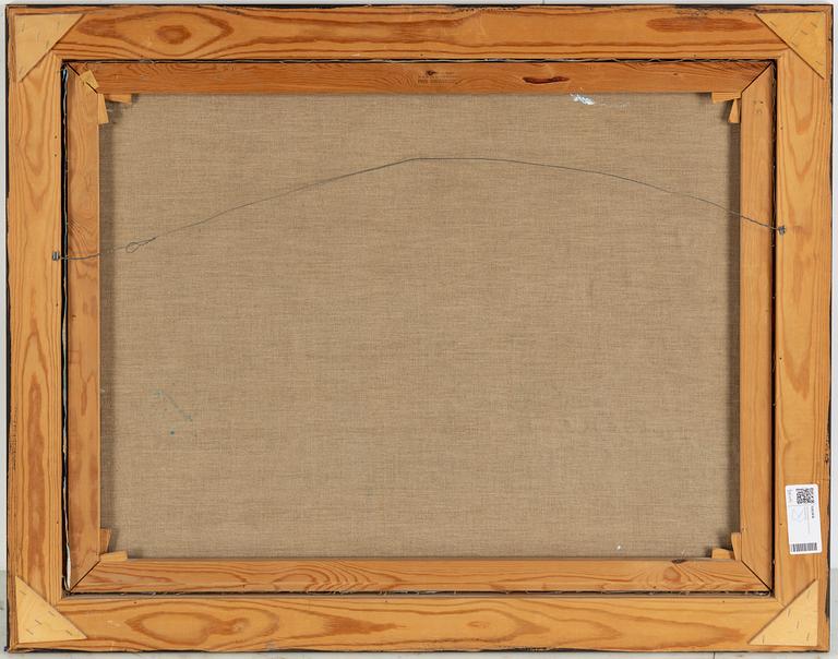 Helmut Mantel, oil on canvas, signed.