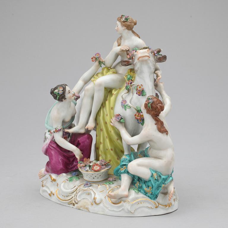 FIGURGRUPP, porslin. Meissen, 1900-tal.