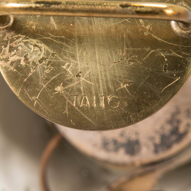 Paavo Tynell, taklampa, modell 1965 A, Taito Oy, 1900-talets mitt.