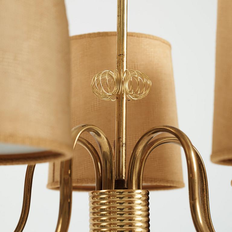 Paavo Tynell, taklampa, modell 9030, Taito 1940-50-tal.