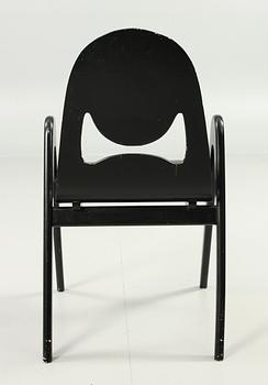 KARMSTOL, design Yngve Ekström för Södra snickeri. "Knockdown chair".