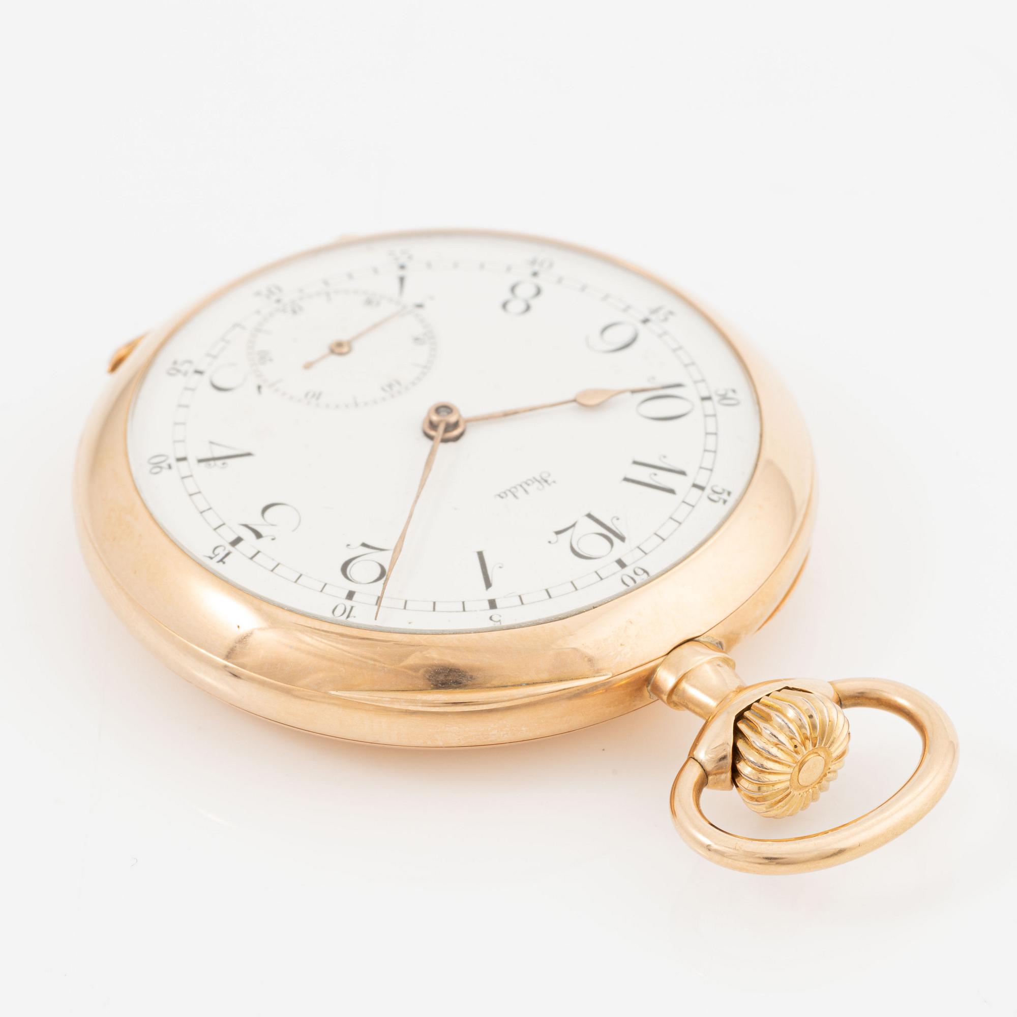 Halda, pocket watch, 50 mm.