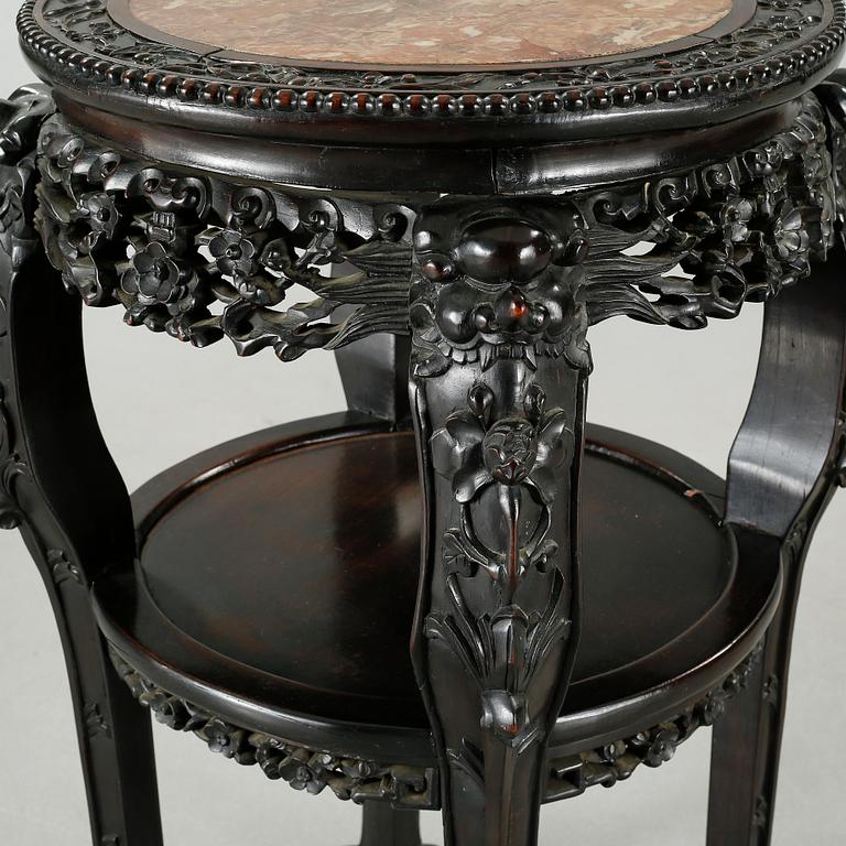 A pedestal / side table, China, 20th Century.