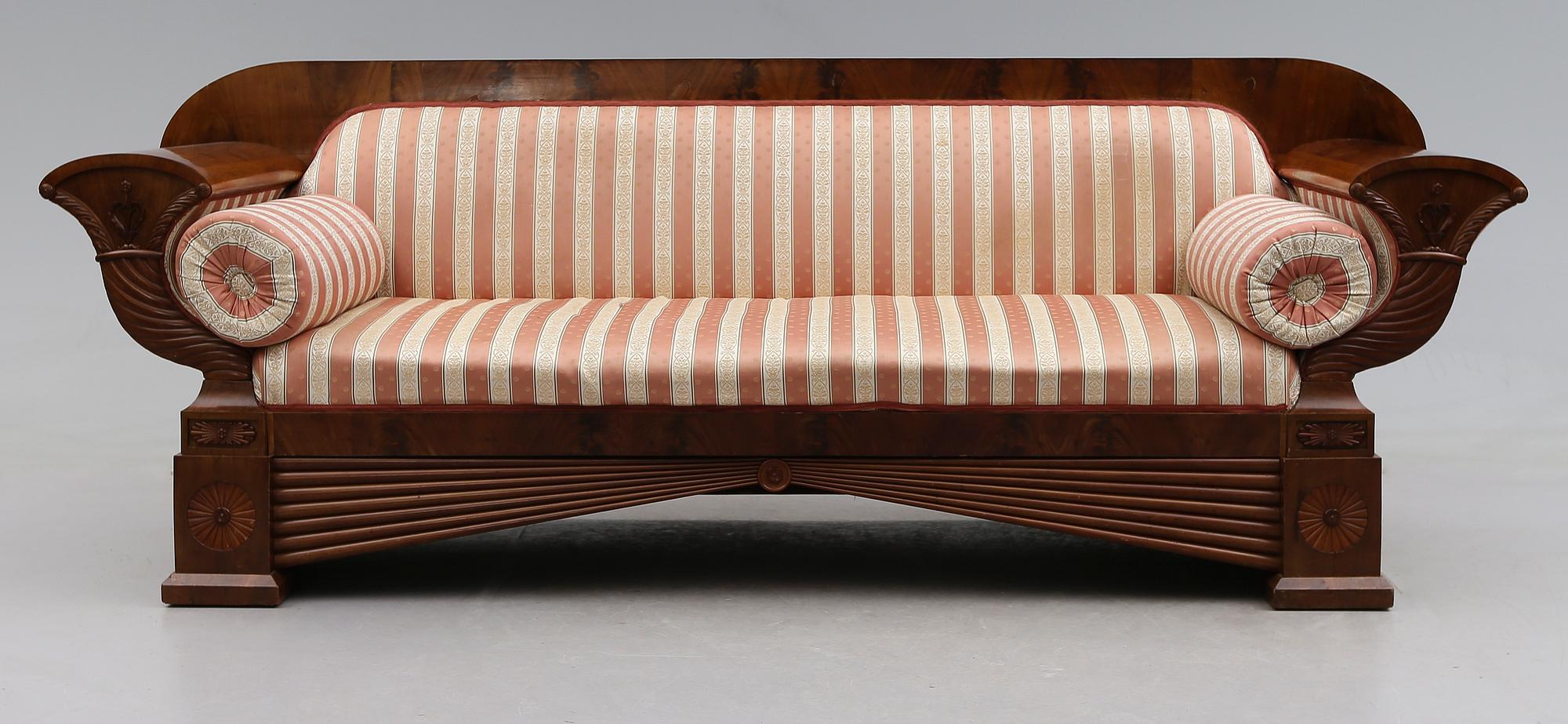 SOFFA, empirestil, 1800-talets mitt.