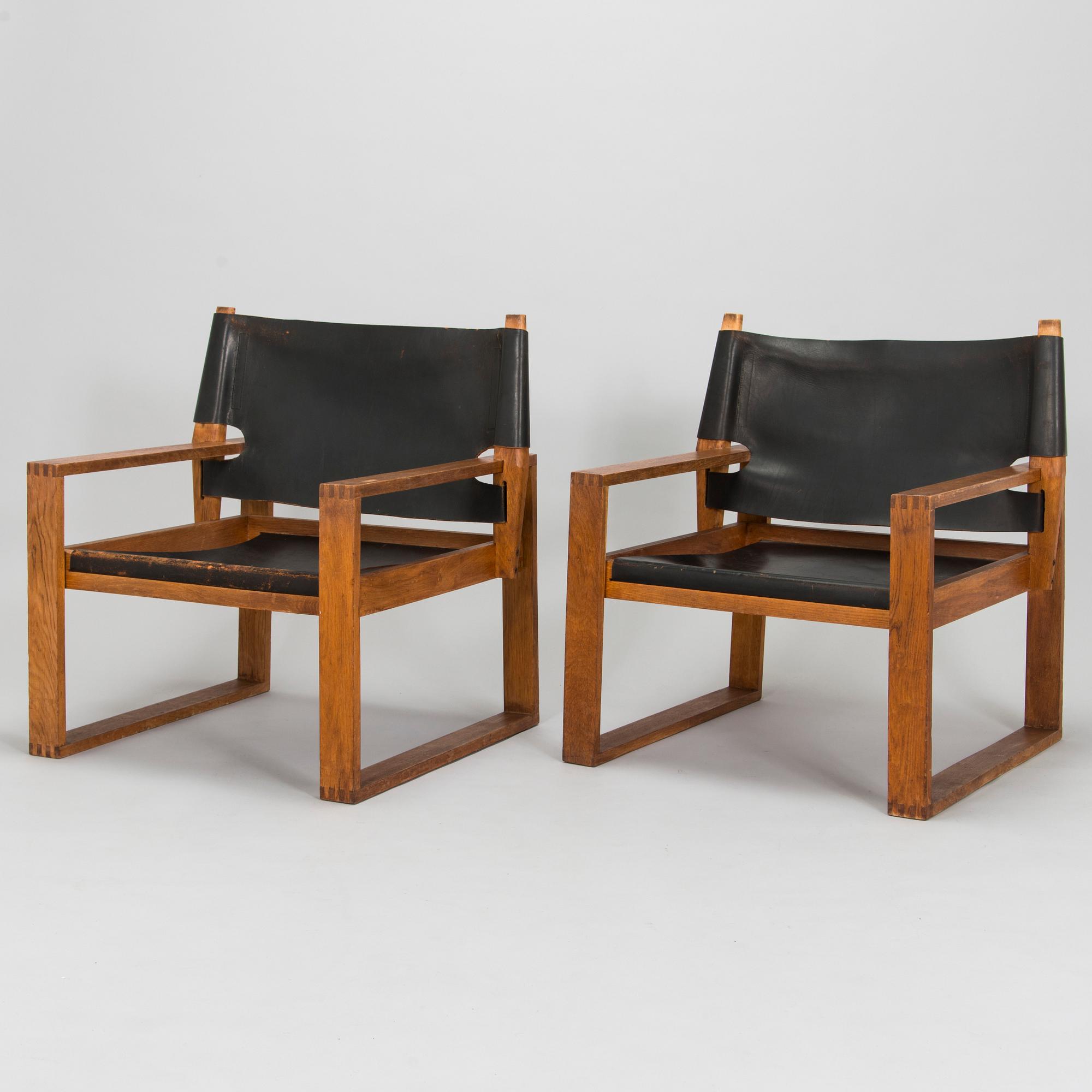 Svend Frandsen, nojatuolipari, Safarimalli, Hugo Frandsen, 1960-luku.