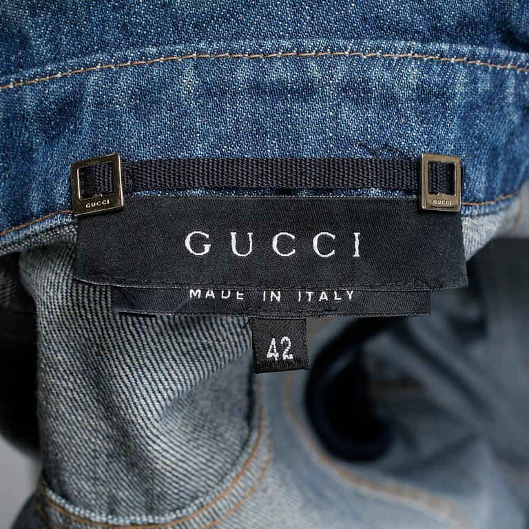 JEANSJACKA, Gucci.