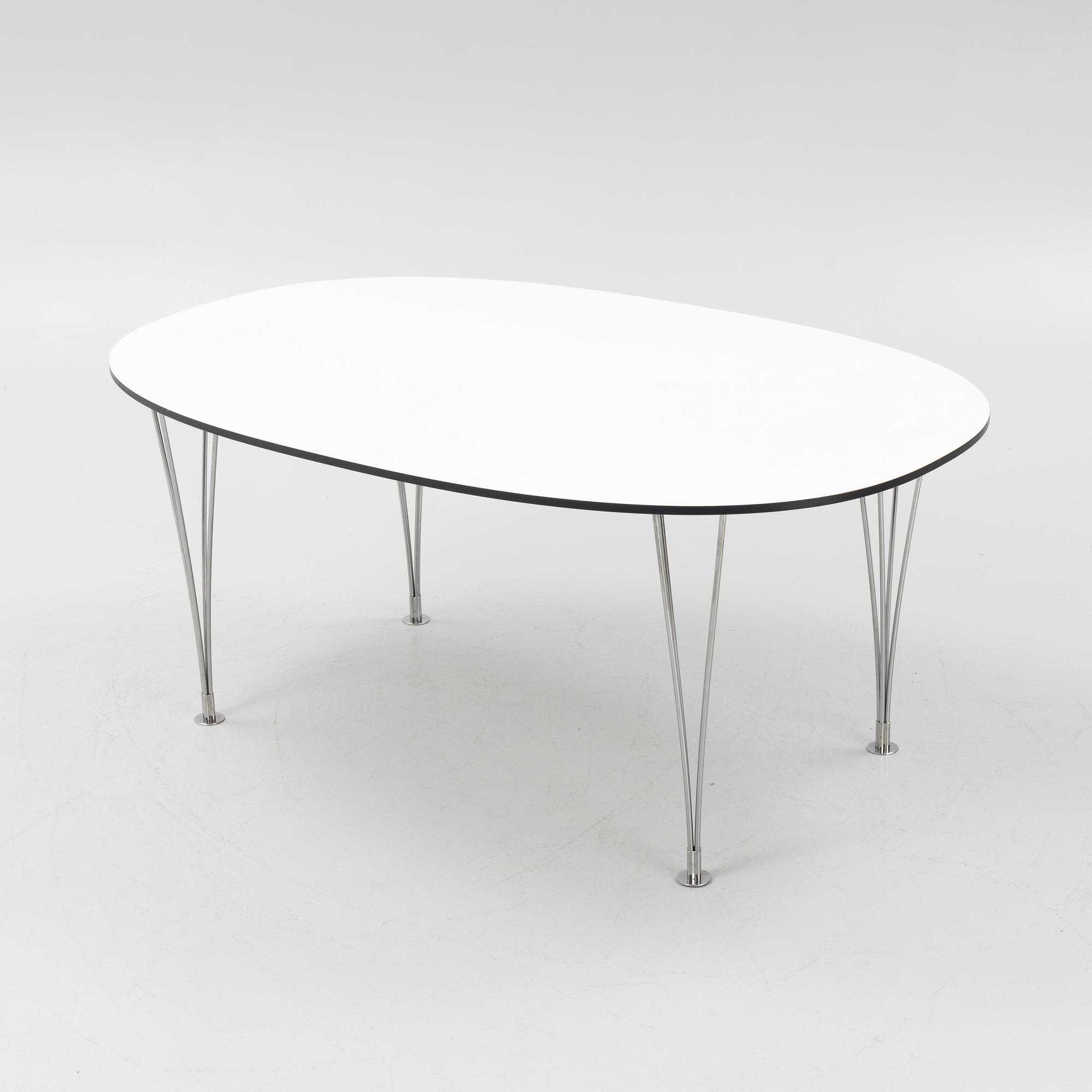 Bruno Mathsson & Piet Hein, matbord, "Superelips",  Bruno Mathson International AB, Värnamo. 2016.