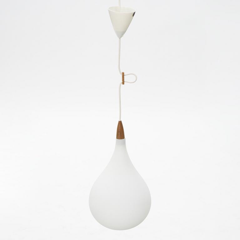Uno & Östen Kristiansson, a glass ceiling light, Luxus, Vittsjö.