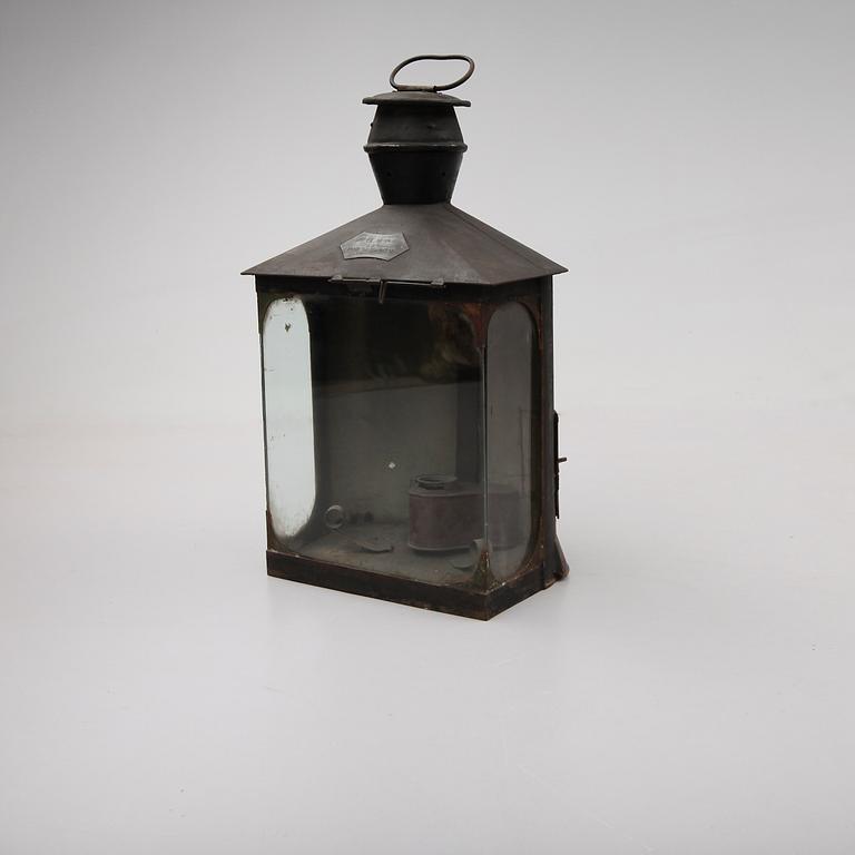 STATIONSLYKTA, plåt, 1800-talets andra hälft.