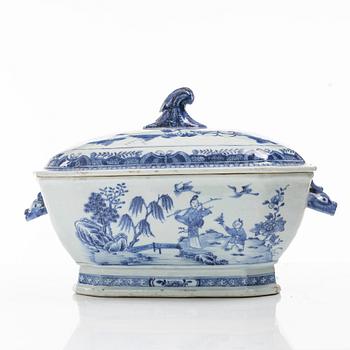 Porcelain, 9 decares, China, 18th-19th century.
