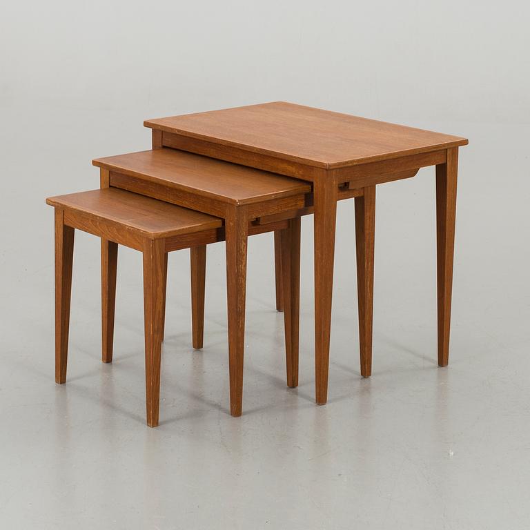 A NESTING TABLE. DENMARK.