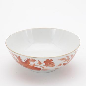 SKÅL, porslin, Kina, 1800-talets andra hälft.