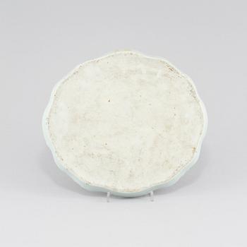 BRICKA, porslin, Kina, omkring sekelskiftet 1900.