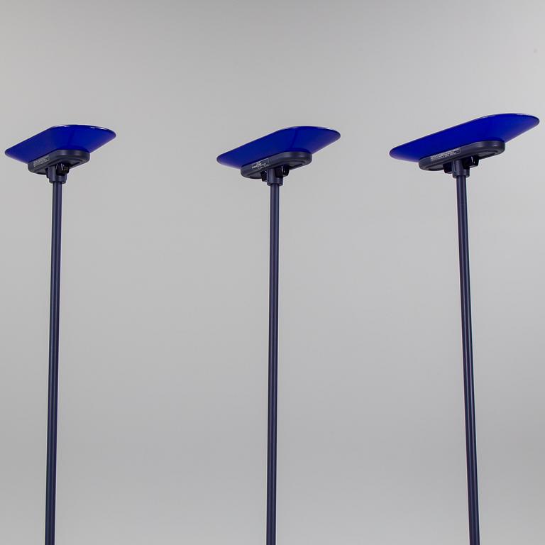 Three "Jill 380" uplights by Arteluce, late 20th century.