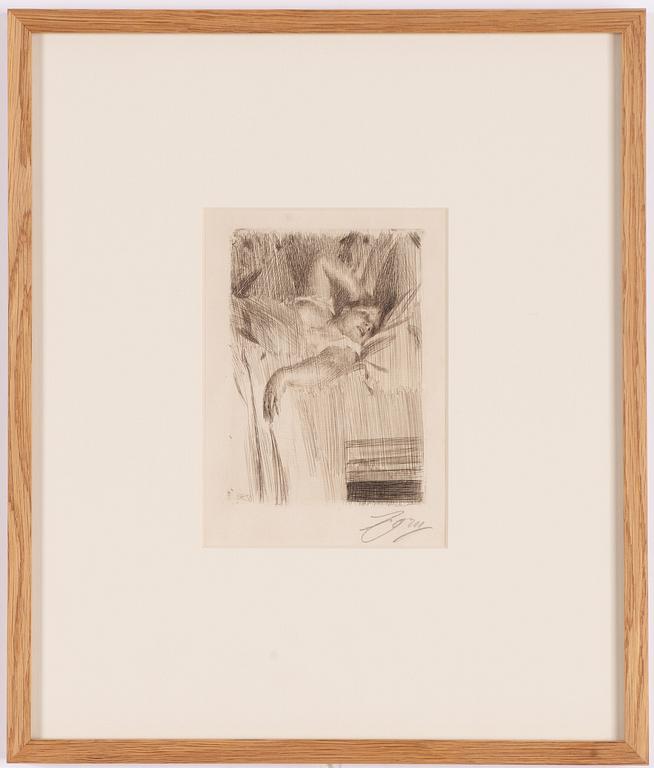 Anders Zorn, "Le Réveil - Uppvaknandet".