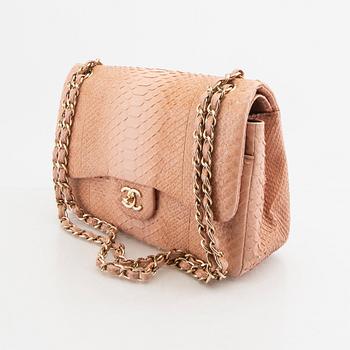 Chanel "Timeless/Classique python crossbody".