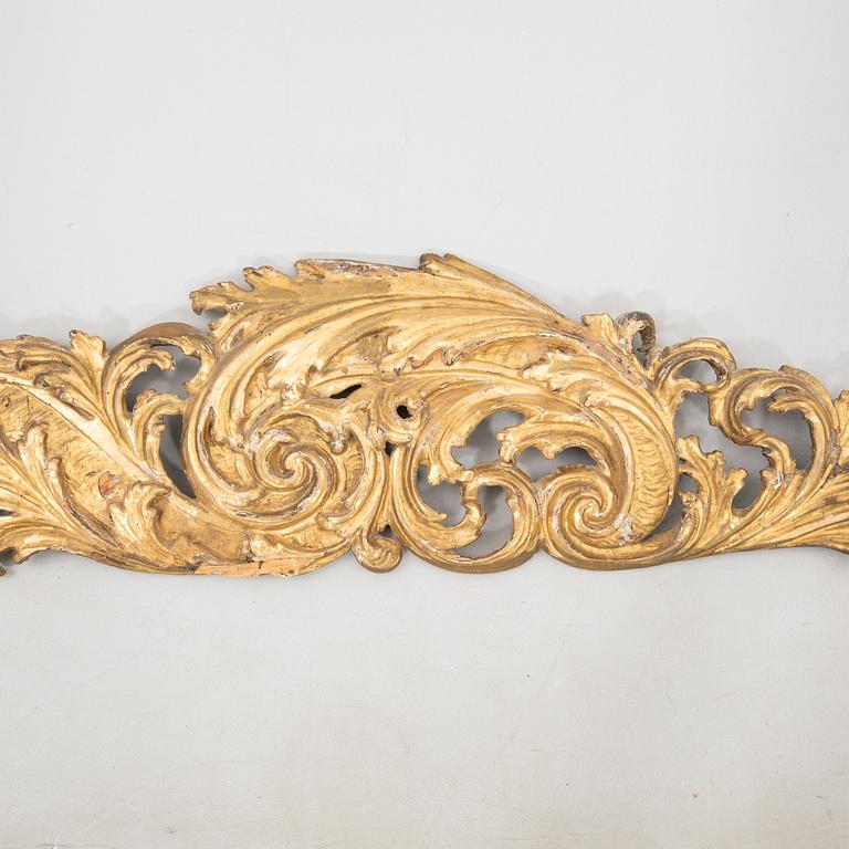 Decorative element/Overpiece Rococo mid/second half of the 18th century.