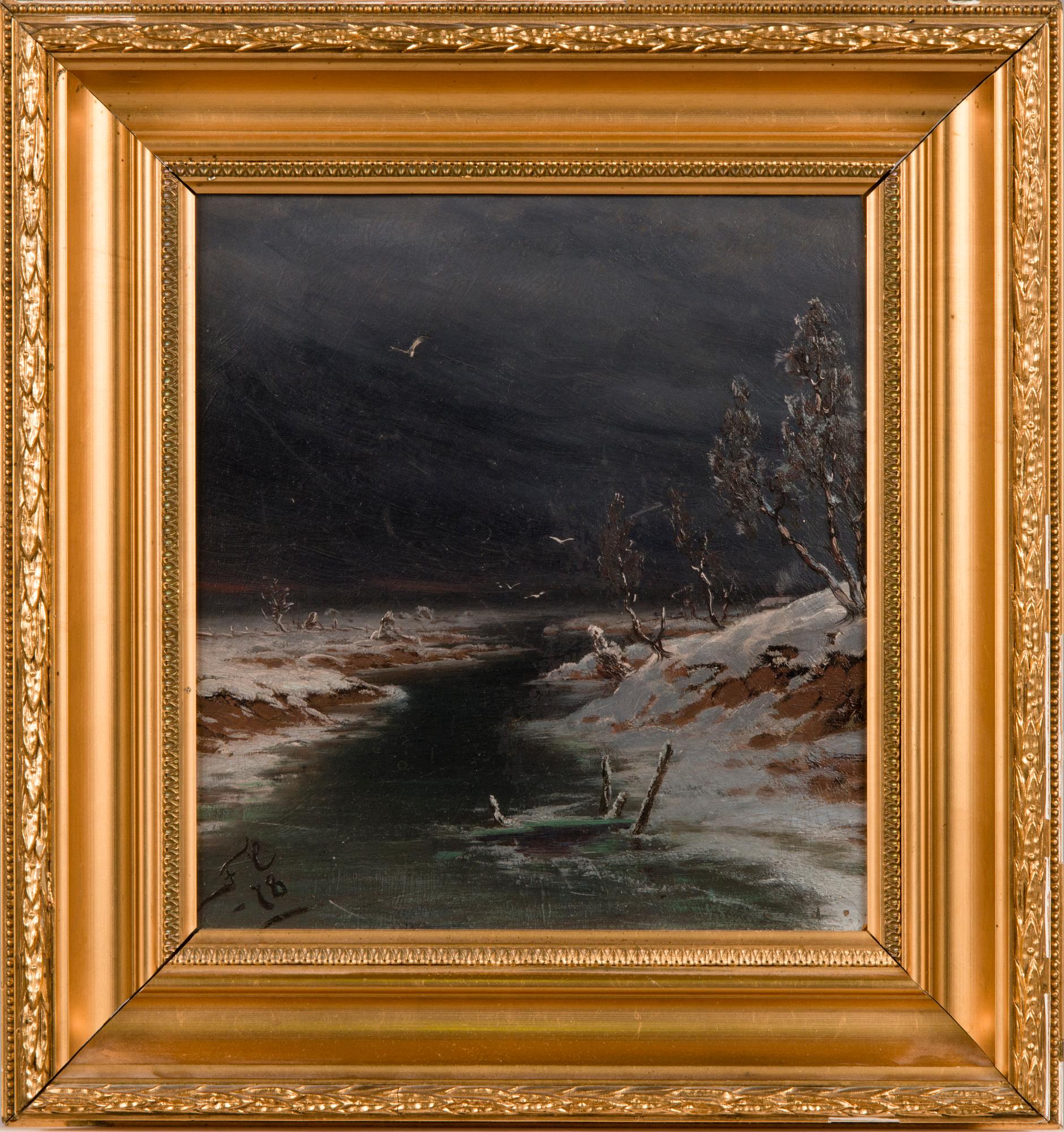 FANNY CHURBERG, WINTER LANDSCAPE.