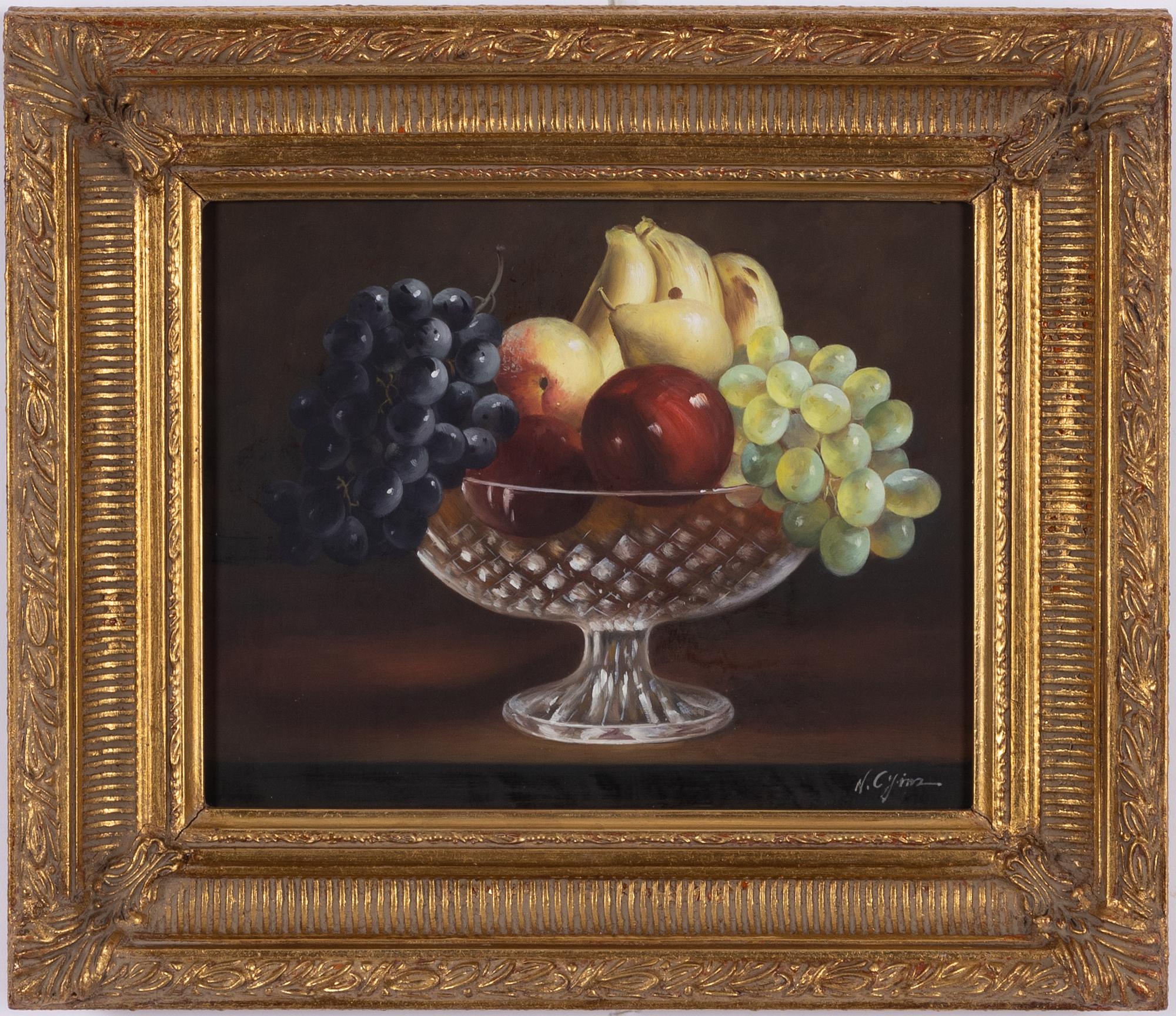 Okända konstnärer, stilleben, 2 st.