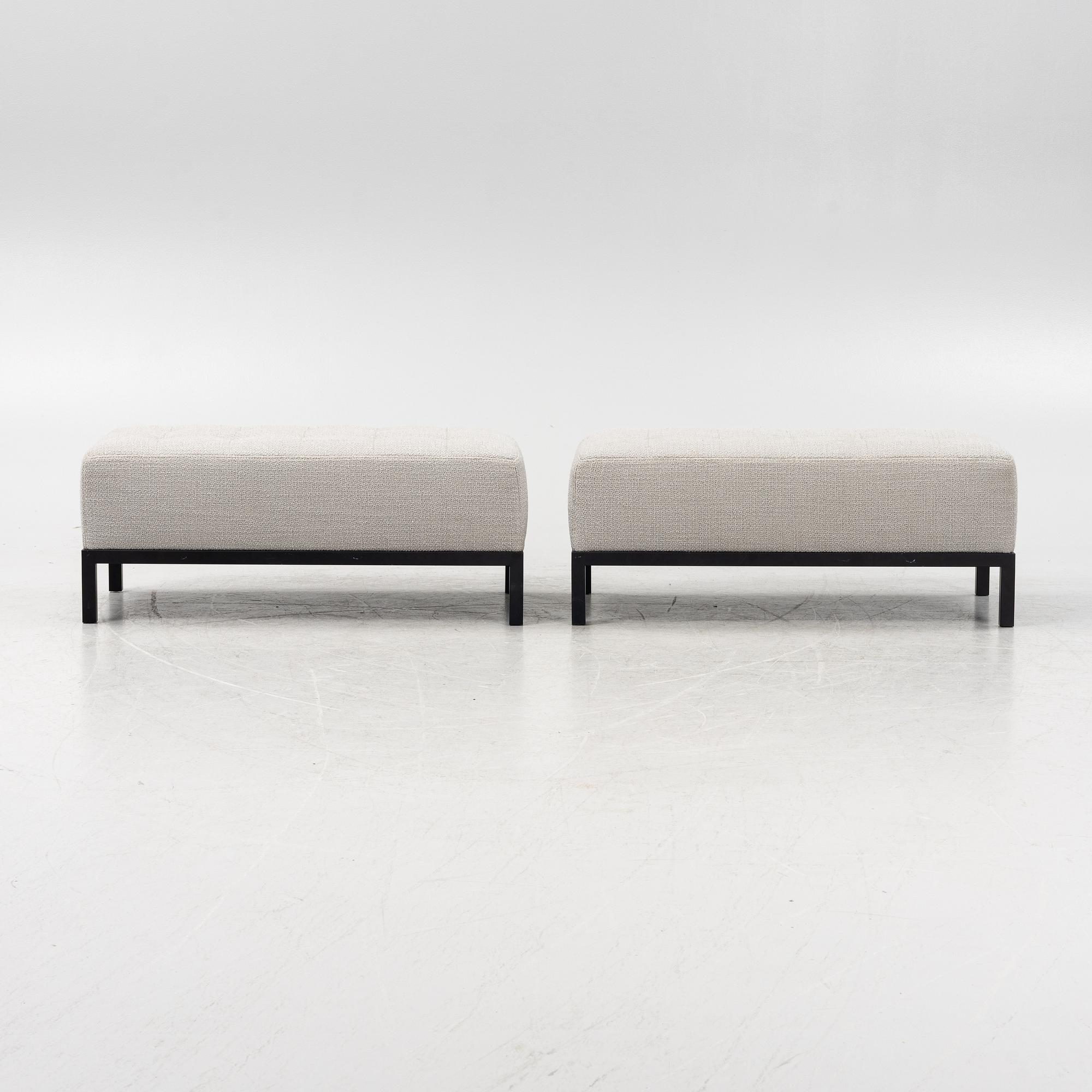 A pair of stools from Meridiani.