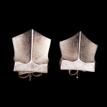 RING SAMT ÖRHÄNGEN, sterling silver, Lapponia 1986. Tot. vikt 19,8 g.