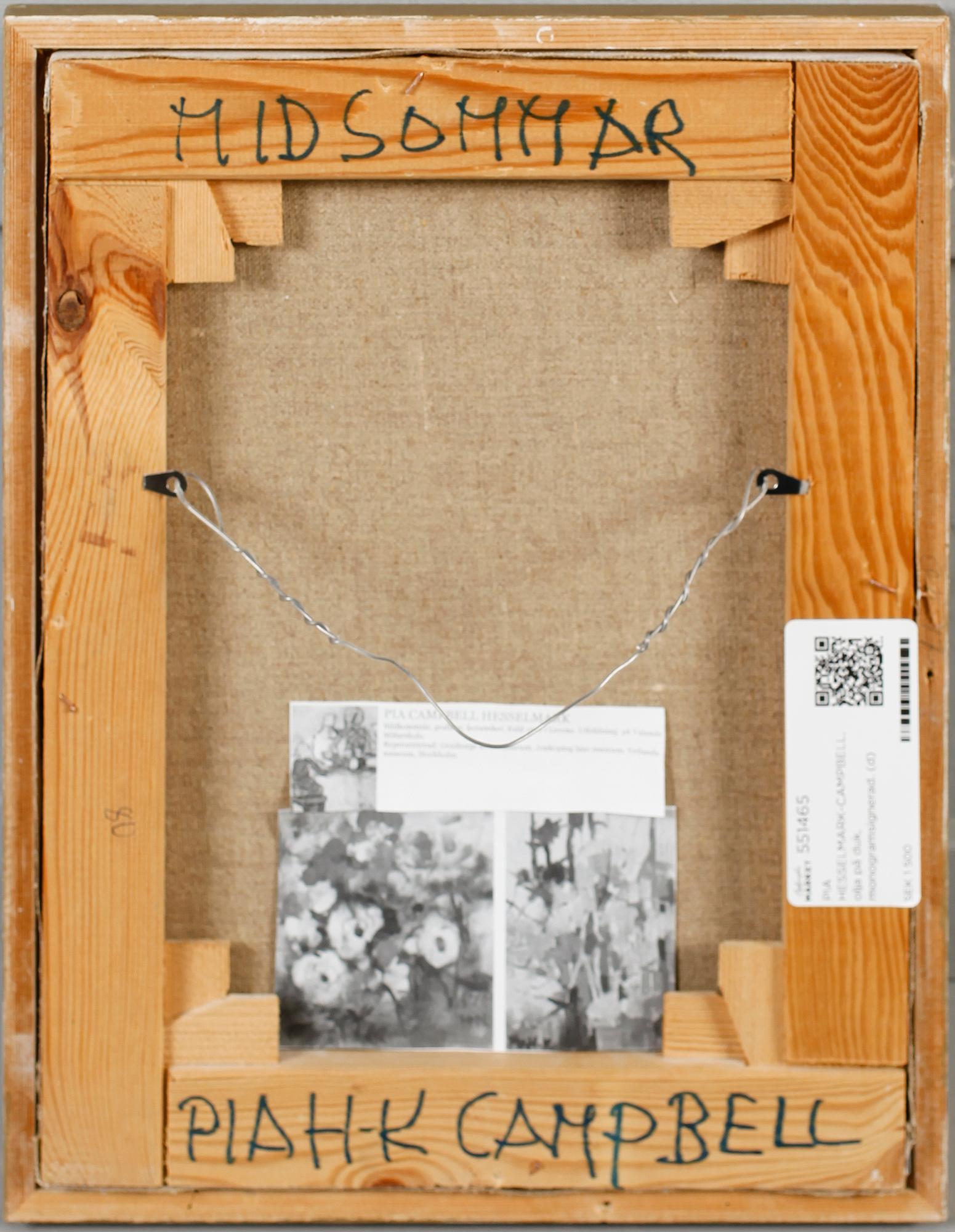 PIA HESSELMARK-CAMPBELL, olja på duk, monogramsignerad.