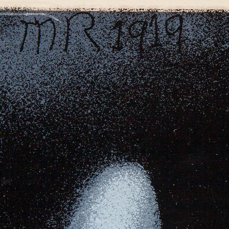 MAN RAY, serigrafi och plexiglas, 1971, inristad signatur, numrerad 20/35.