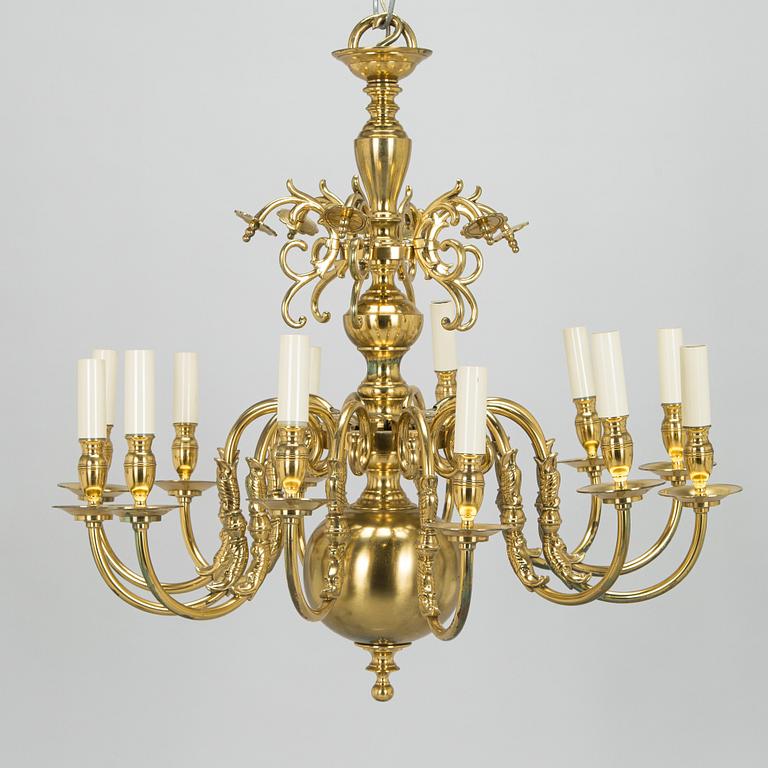 Takkrona, Lysberg, Hansen og Therp 1948. Barockstil.