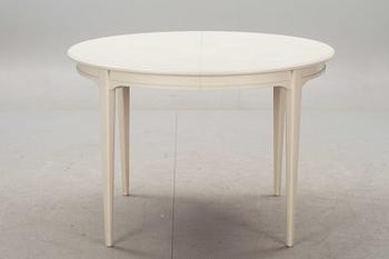 MATSALSBORD MED STOLAR, 1+4, design Svante Skogh. 1900-talets andra hälft.