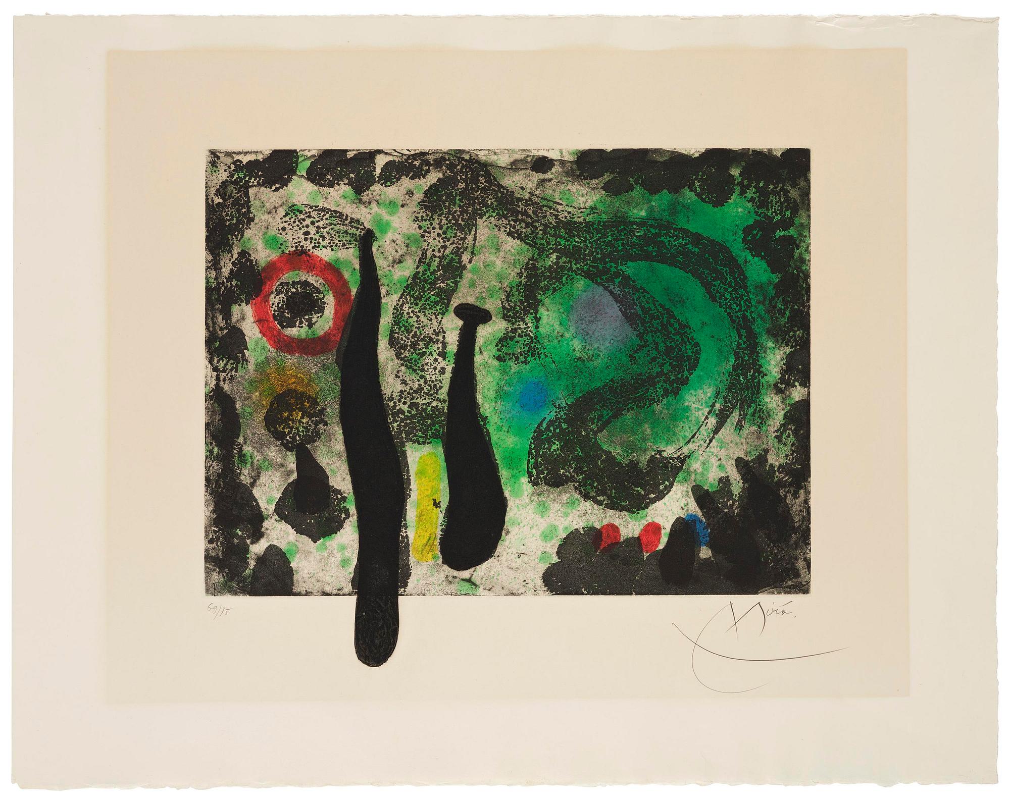 Joan Miró, "Le Jardin de Mousse".