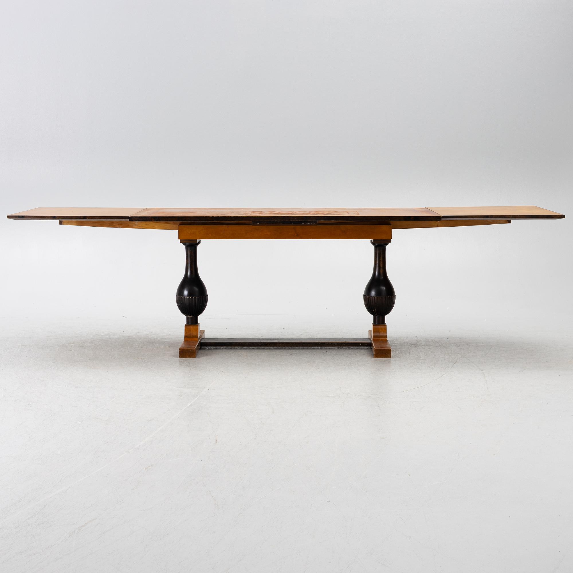 Carl Malmsten, matbord, "Brevik", Nordiska Kompaniet, 1930.