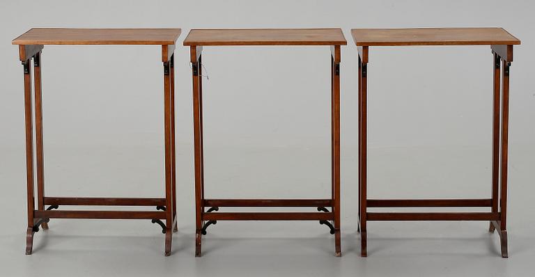 BORD, 3 st, 1800-tal.