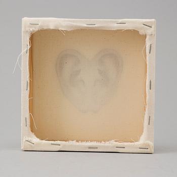 MONIKA LARSEN DENNIS, Multiple mixed media on canvas signed 48/100 dated -96 on verso.