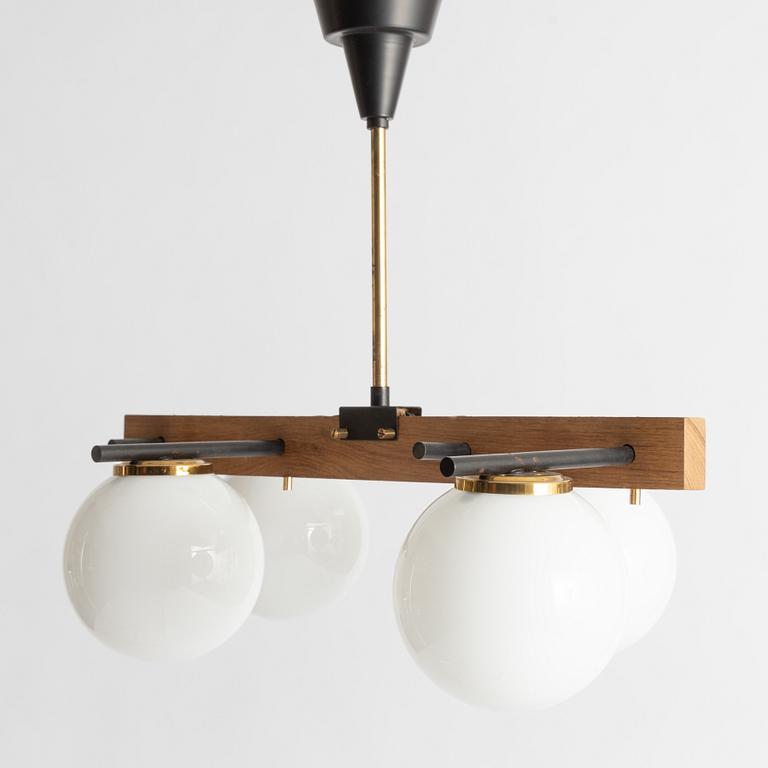 A ceiling lamp, Italy, 1960s.