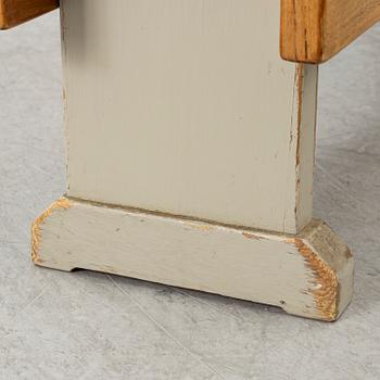 Carl Malmsten, a drop-leaf table, "Vapensmeden", second half of the 20th century.