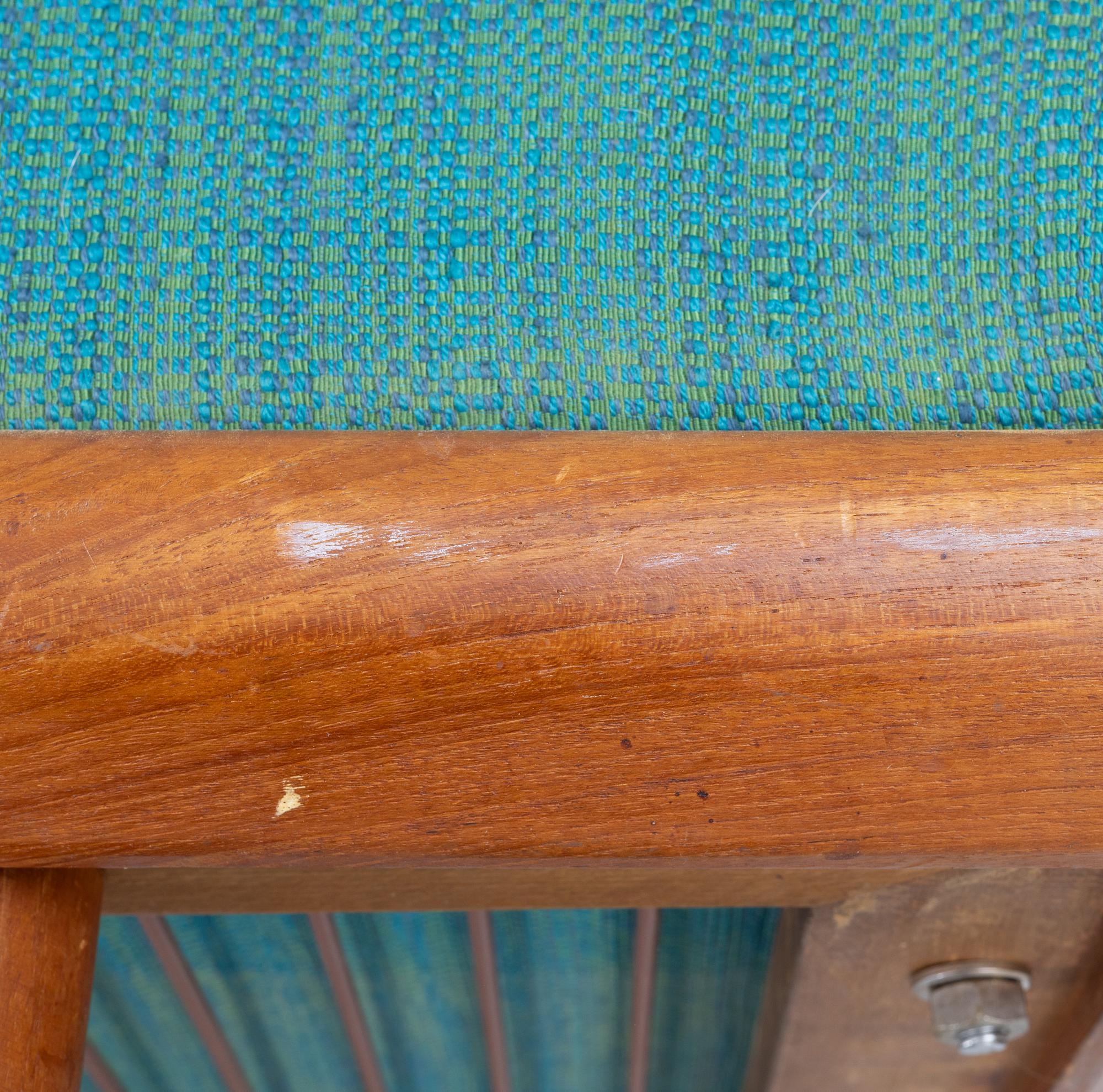 Peter Hvidt & Orla Mølgaard Nielsen, sofa "Minerva", France & Son, Denmark, 1960s.