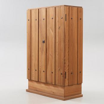 Axel Einar Hjorth, a 'Lovö' stained pine cabinet, Nordiska Kompaniet, NK, Sweden 1930's.