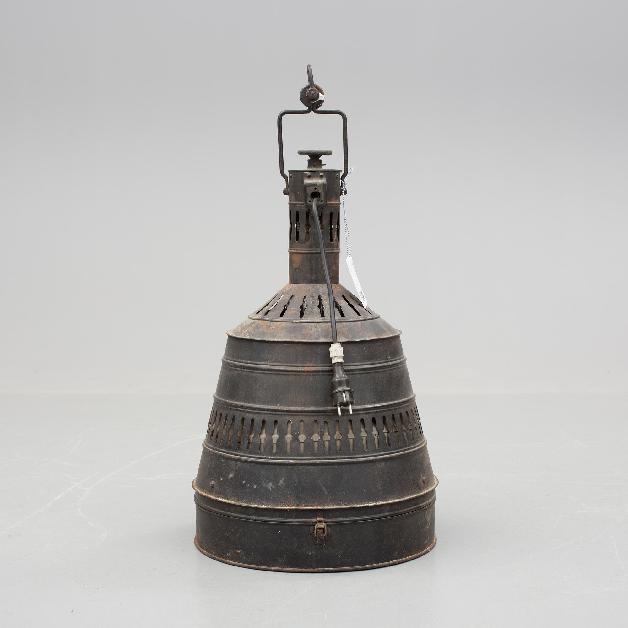 STRÅLKASTARE/TAKLYKTA, 1900-tal.