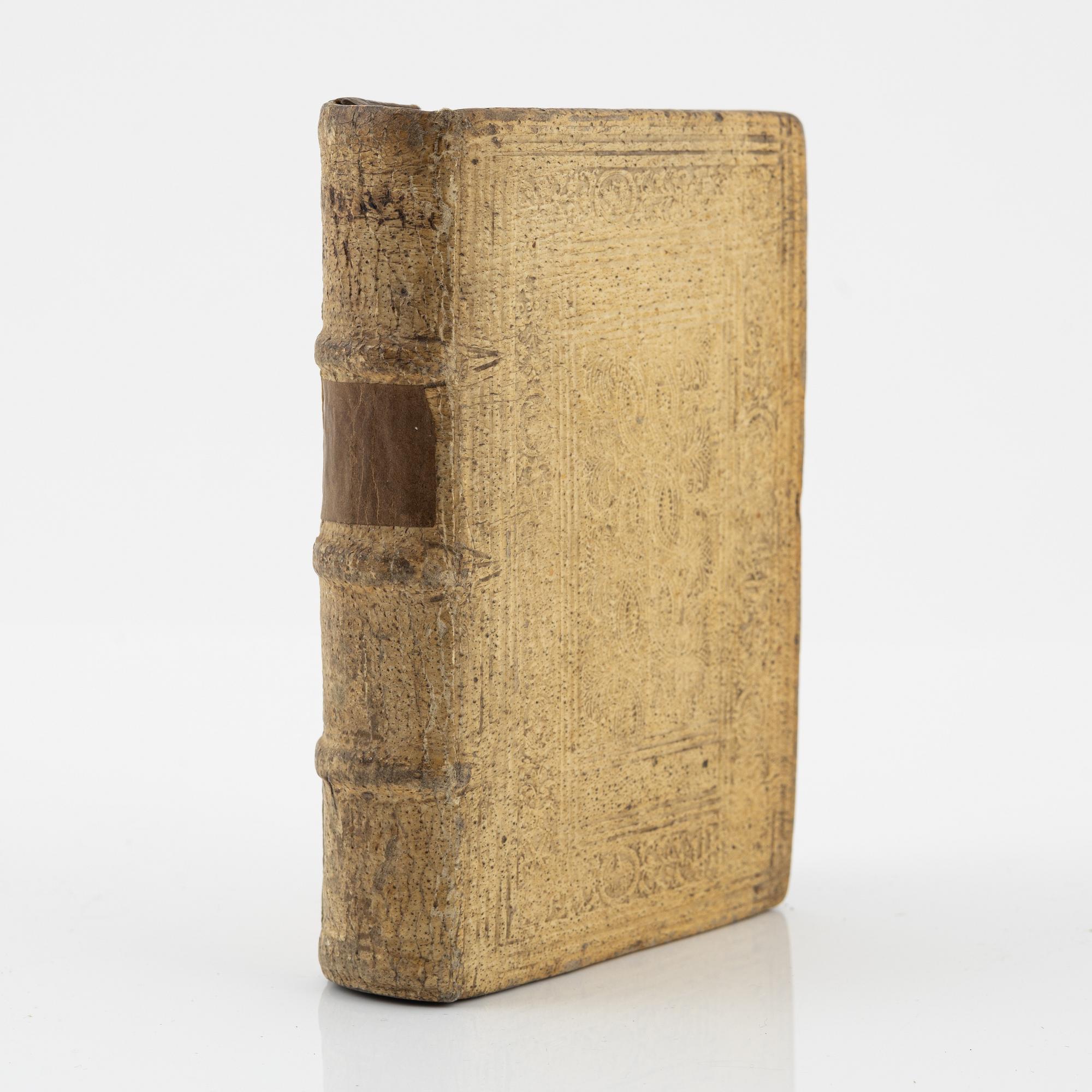 Gryphius 1581, with a poem about the game of chess.