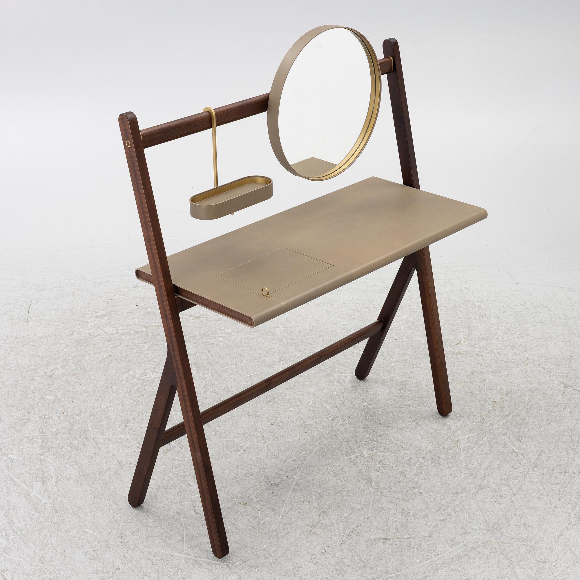 Neri & Hu, a 'Ren' dressing table, Poltrona Frau, Italy, 2017.