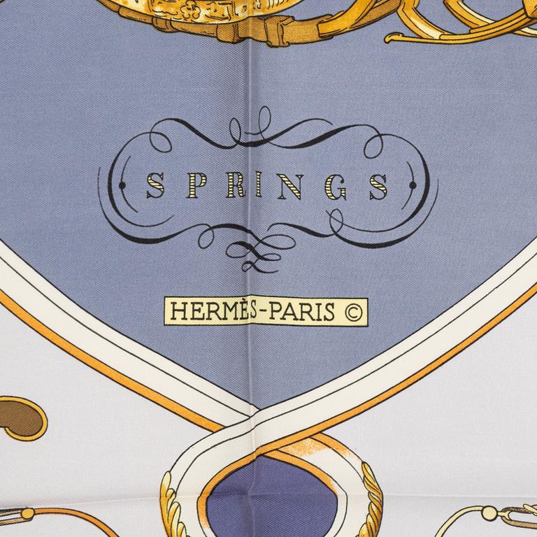 Hermès, scarf, "Springs".