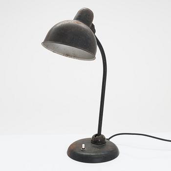 Christian Dell, a 1930's German table lamp for Gebr. Kaiser & Co.