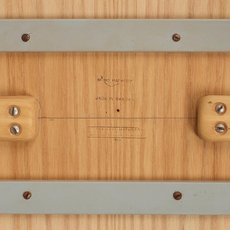 A rare Bruno Mathsson sideboard / low table, Firma Karl Mathsson Värnamo, Sweden 1965.