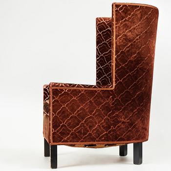 Björn Trägårdh, a "model 151" easy chair for Firma Svenskt Tenn, Sweden 1930's.