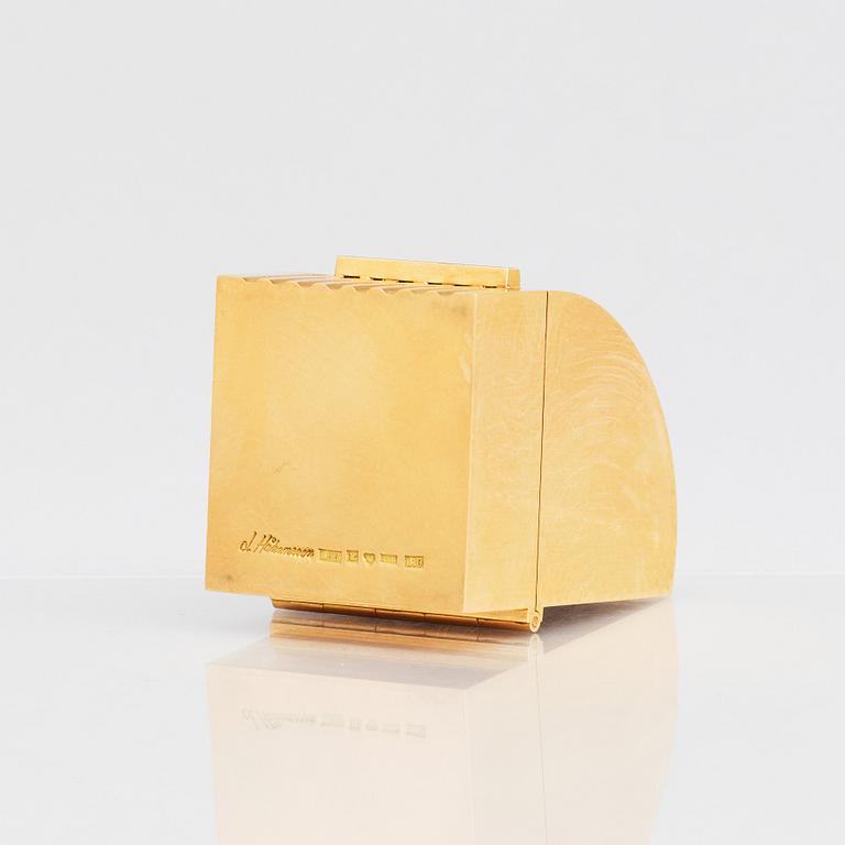 Lars Håkansson, an 18K gold box, Lund, Sweden 1985.