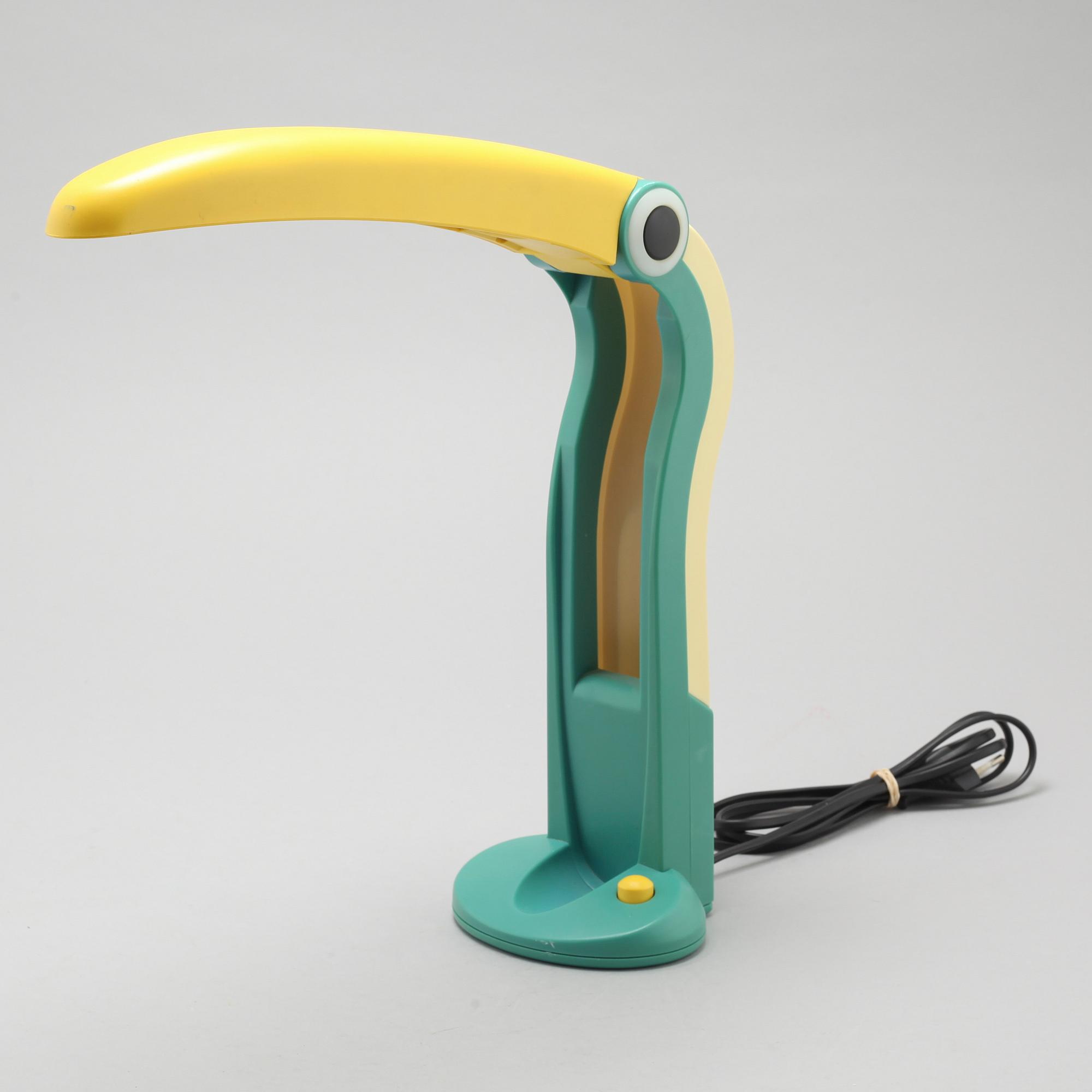 A 1980/90s "Toucan lamp" by H.T Huang.