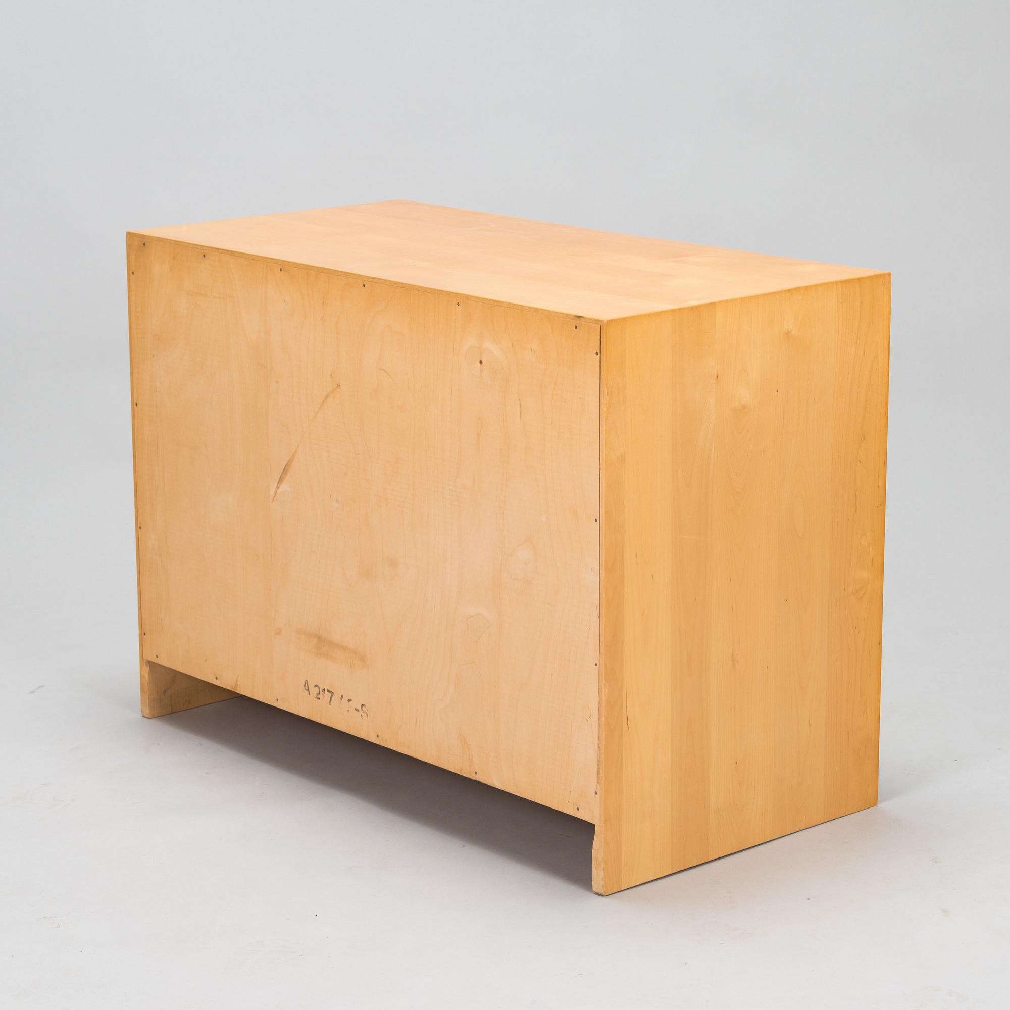 Aino Aalto, a late 20th century '217' cabinet for Artek.